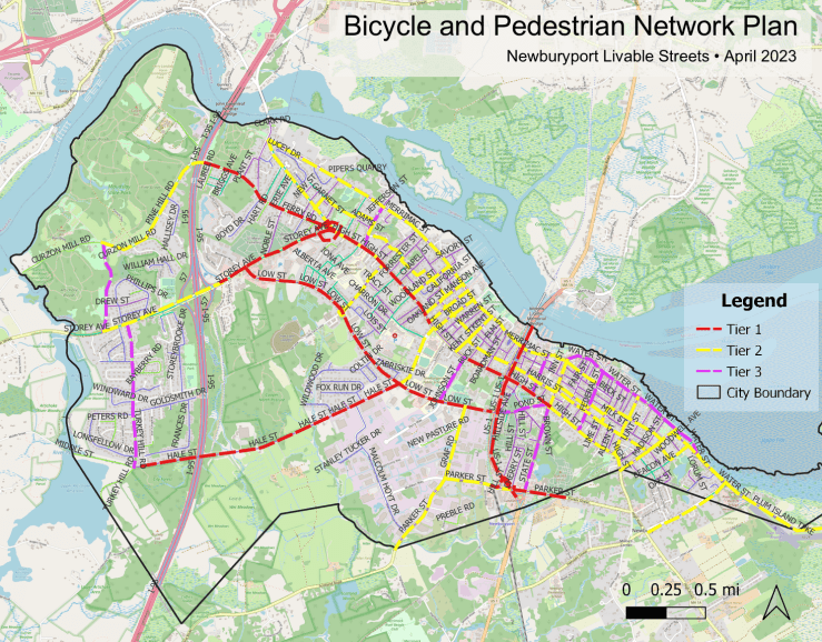 Bicycle & Pedestrian Network Plan – Newburyport Livable Streets