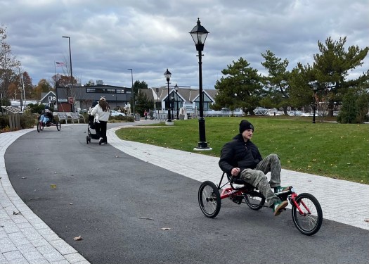 Port Bikeshare recumbent trike